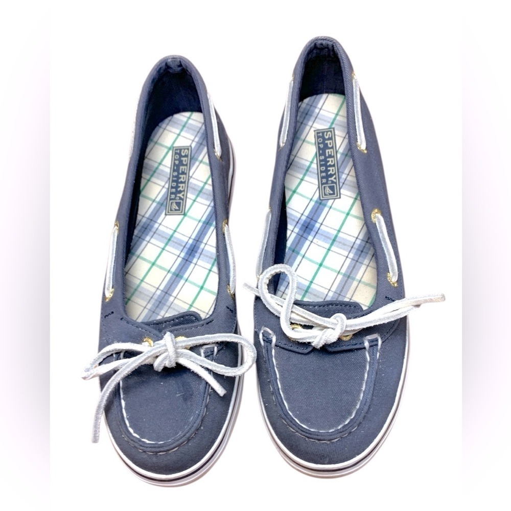 Perry Top-sider Canvas Shoe w Leather Lace